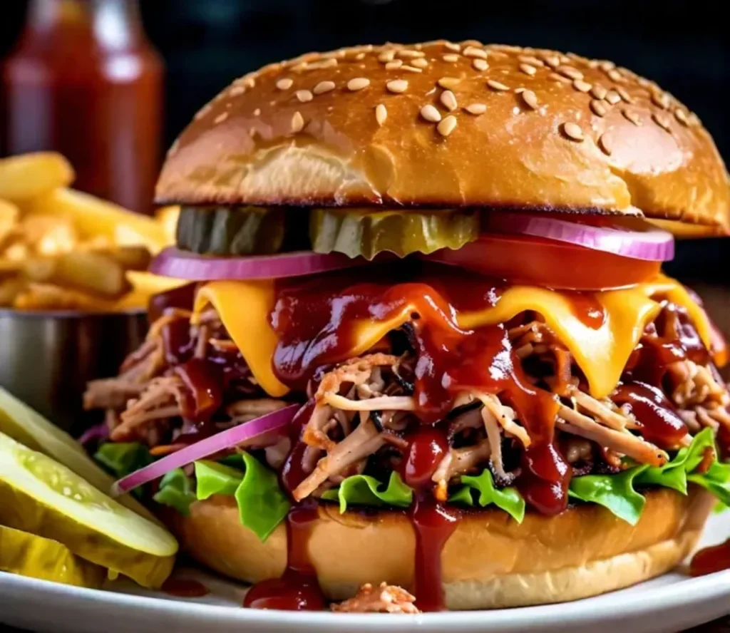 Barbecue sandwich